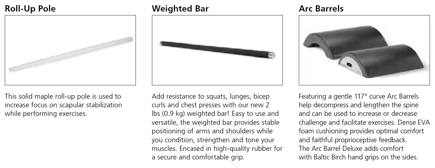 merrithew ST01003 Cadillac Trapeze Table 23