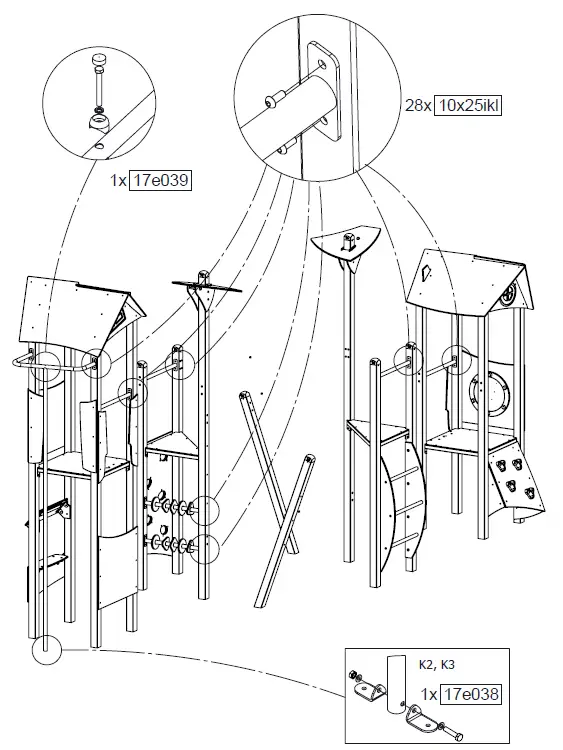 vinci play 1711 Steel Melalic L-CLLR 22