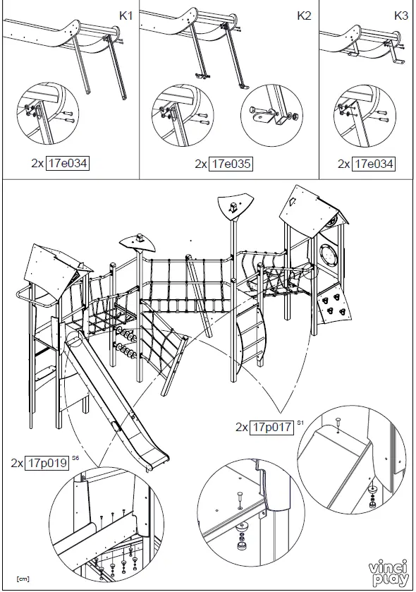 vinci play 1711 Steel Melalic L-CLLR 25