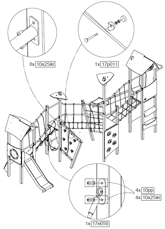vinci play 1711 Steel Melalic L-CLLR 26