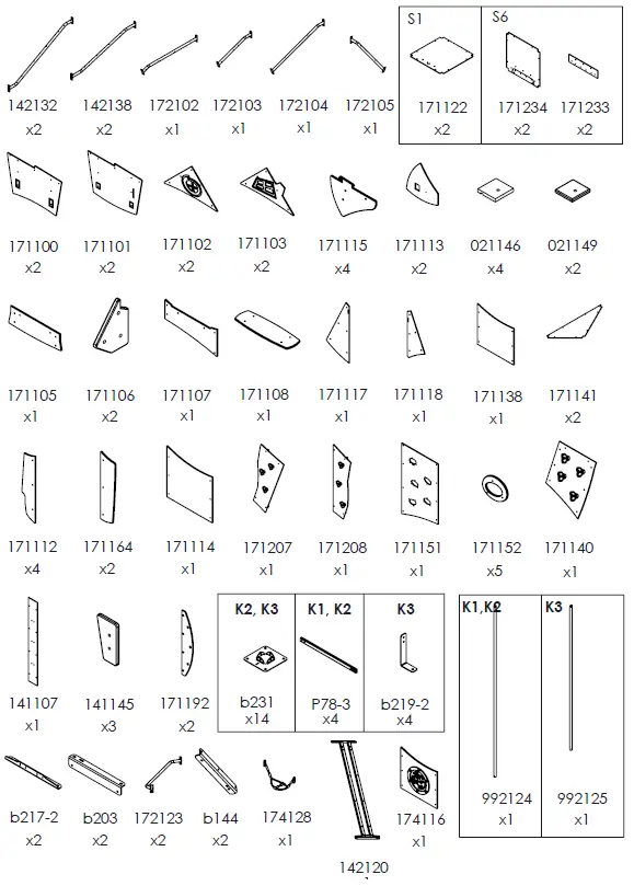 vinci play 1711 Steel Melalic L-CLLR 9