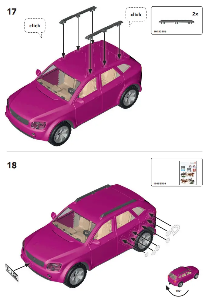 Schleich-42535-Horse-Club-Horse-Adventures-with-Car-and-Trailer-Fig-11
