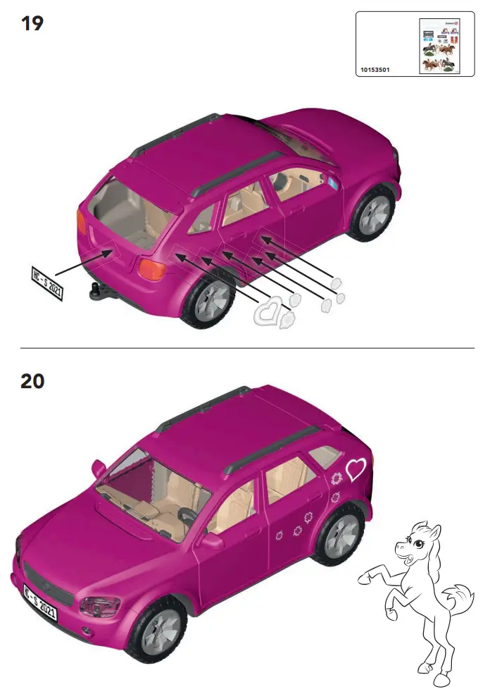 Schleich-42535-Horse-Club-Horse-Adventures-with-Car-and-Trailer-Fig-12