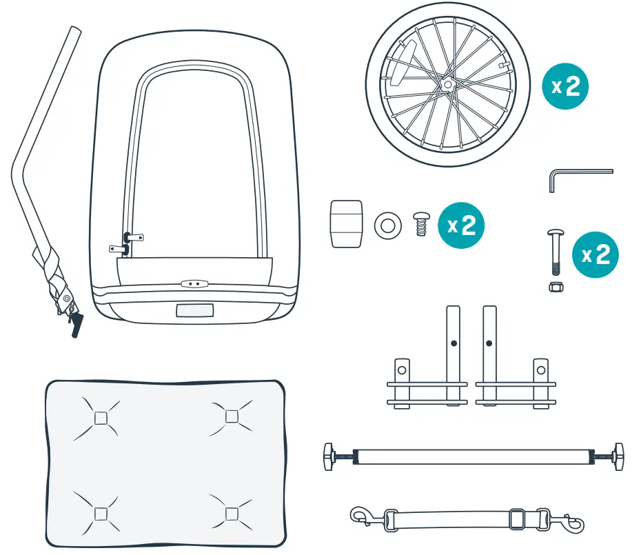PetSafe Happy Ride Dog Bicycle Trailer fig 18
