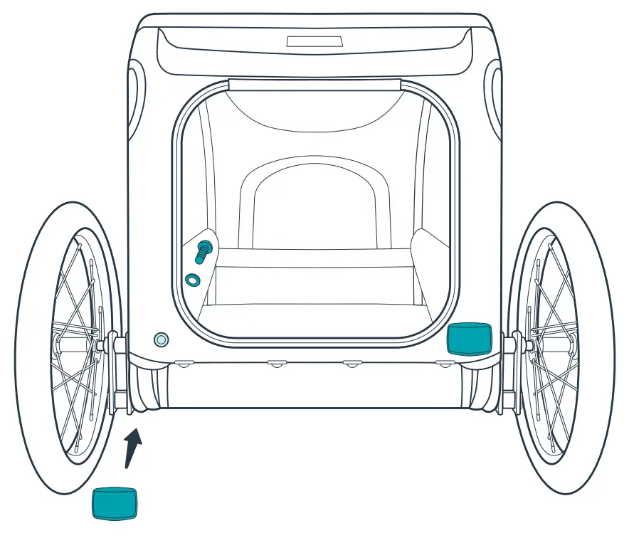 PetSafe Happy Ride Dog Bicycle Trailer fig 9