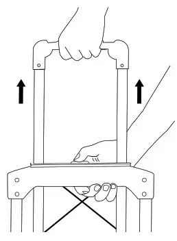 ULINE H-1201 Folding Hand Truck 175 LB. Capacity - ULINE H-1201 Folding Hand Truck 175 LB. Capacity 2