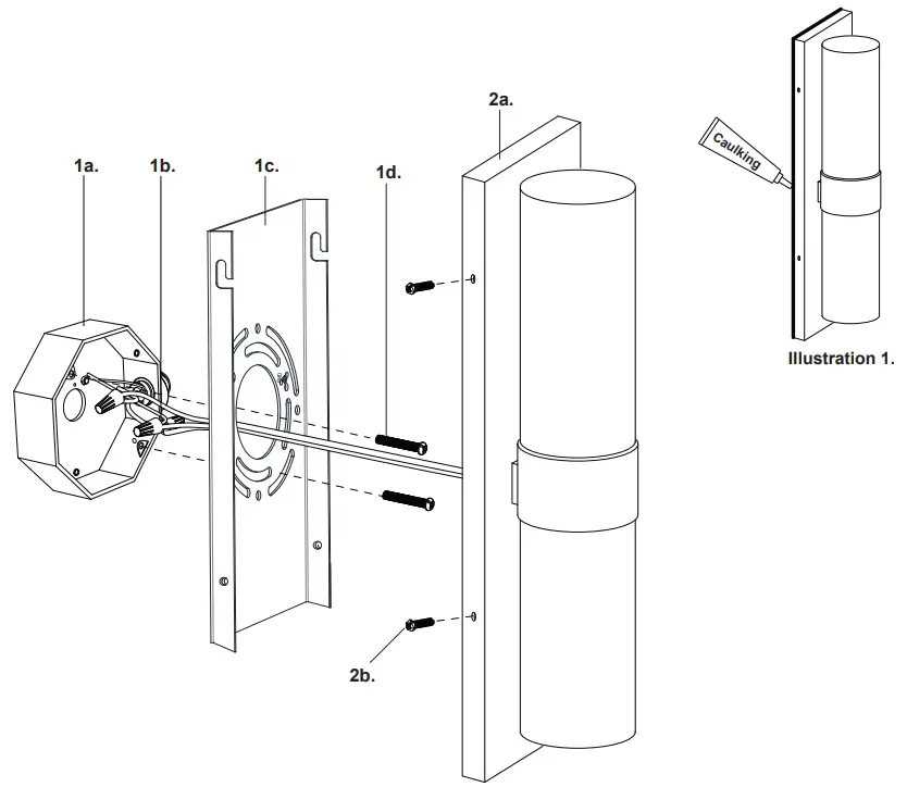 KUZCO EW48218 LED Exterior Wall Sconce