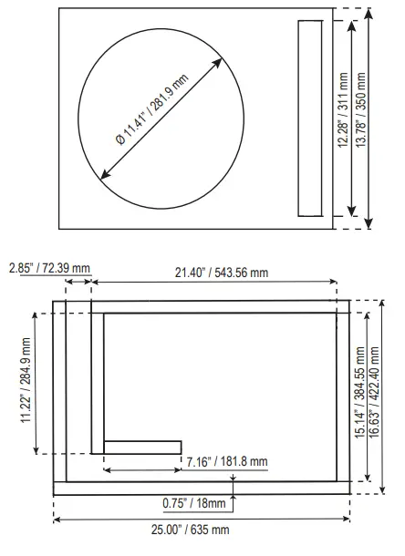 DS18 EXL-XX12.2DHE 12'' High Excursion Subwoofer - Fig 2