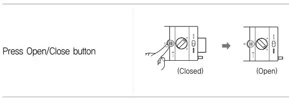 Yale YDR4110 Smart Door Lock - Press Open or Close button
