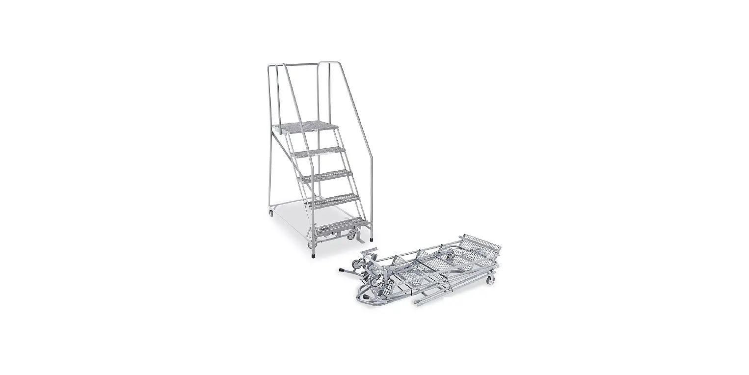 Uline 5-7 Step Rolling Safety Ladders Installation Guide