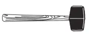 rubber mallet