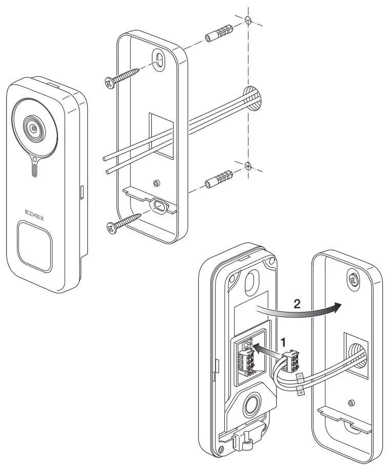 VIMAR K40960 K40965 WiFi Video Doorbell - fig 5