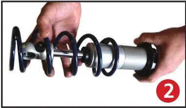 ridetech 11256510 1962-1967 Chevy II HQ Rear CoilOvers - Figure 2