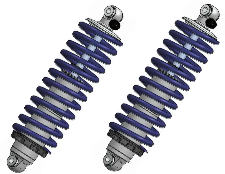 ridetech 11256510 1962-1967 Chevy II HQ Rear CoilOvers