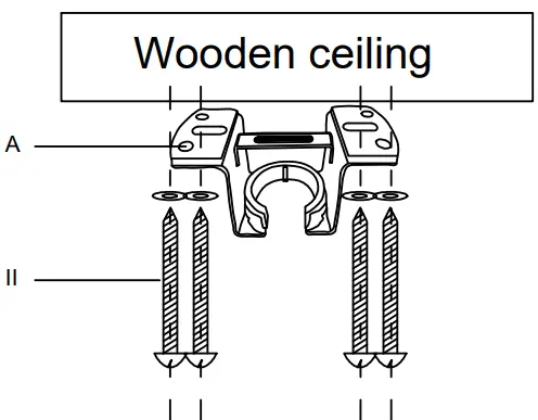 WAREHOUSE DW01W05MB 25 Inch Ceiling Fan-FIG10