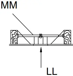 WAREHOUSE DW01W05MB 25 Inch Ceiling Fan-FIG6