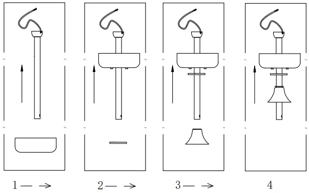 WAREHOUSE DW01W05MB 25 Inch Ceiling Fan-FIG7