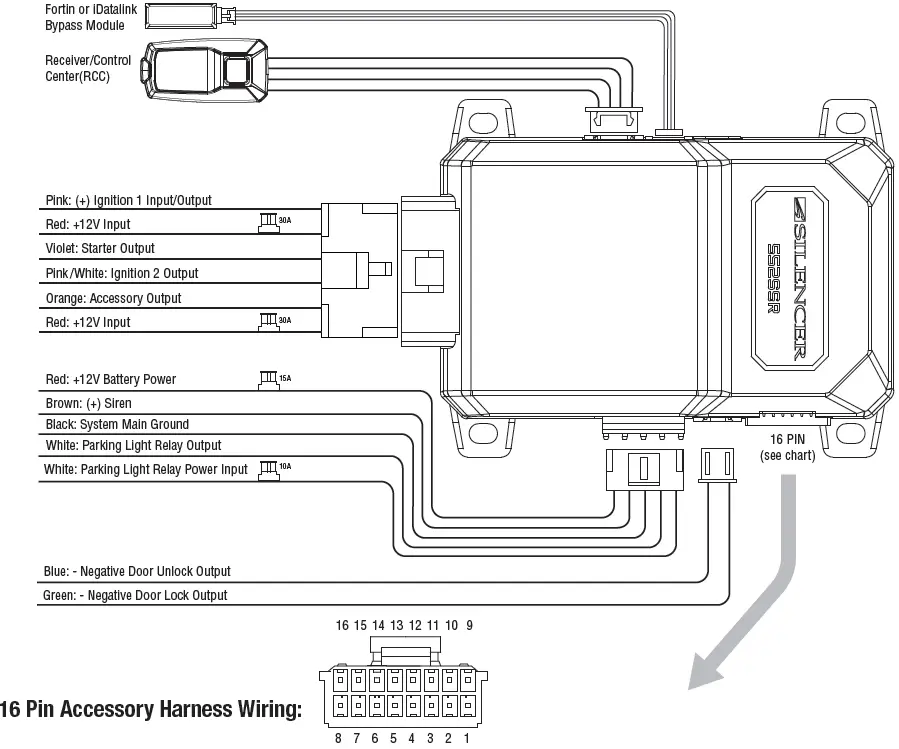 SILENCER 552 SSR Remote Start with Security and Keyless Entry System I 01