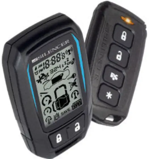 SILENCER 552 SSR Remote Start with Security and Keyless Entry System I product