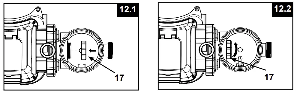 Motor pre-filtering assembly setup