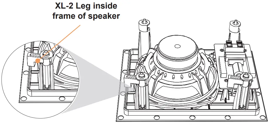 JBL 260CDT 2 way 6 5in 166 mm Dual Tweeter In Ceiling - fig 1