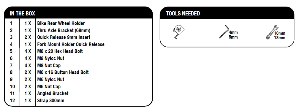 WOLF-CUSTOMS-RRAC189-Pro-For-Mount-Bike-Carrier-Power-Edition-Installation-Guide-FIG-1