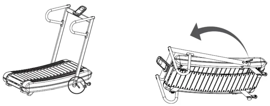 kogan FSMNTRDL40A FORTIS Freerunner Curved Treadmil - TRANSPORT