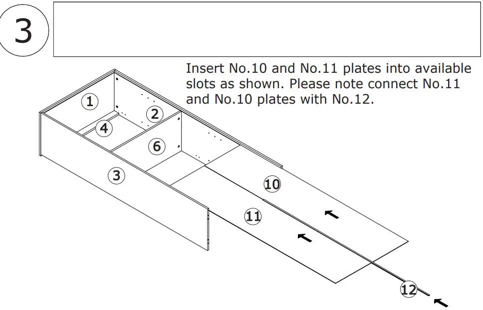 FUFU GAGA LJY KF200050 01 White Particleboard 5 Shelf Bookcase - fig 10