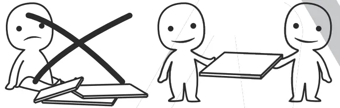 FUFU GAGA LJY KF200050 01 White Particleboard 5 Shelf Bookcase - fig 2