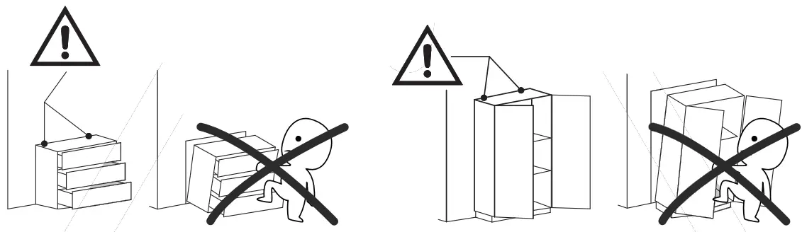 FUFU GAGA LJY KF200050 01 White Particleboard 5 Shelf Bookcase - fig 3