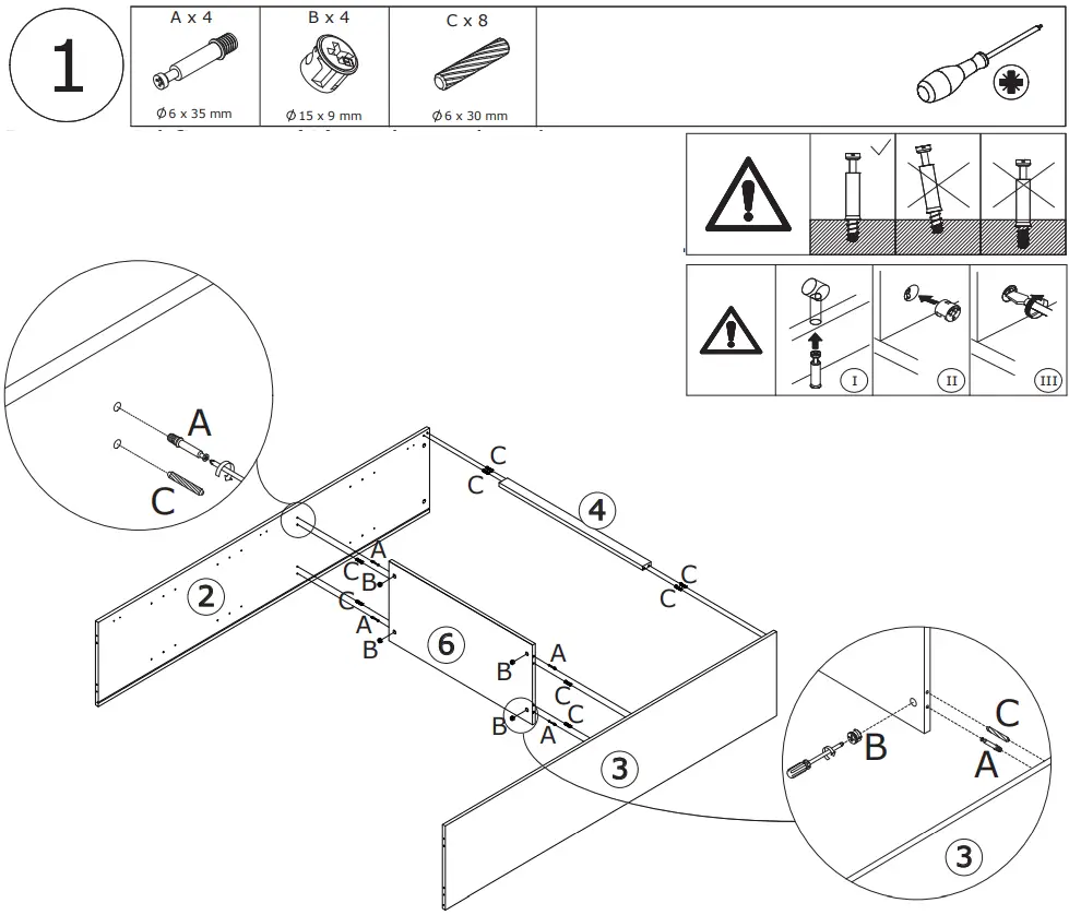 FUFU GAGA LJY KF200050 01 White Particleboard 5 Shelf Bookcase - fig 8