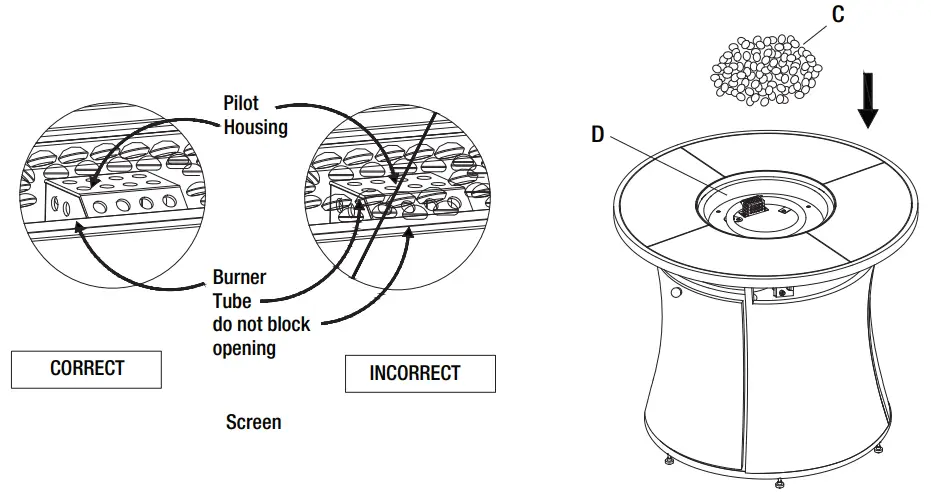 HOME DECORATORS COLLECTION FHWS80121 Kettering Wicker Round Lp Fire Pit - fig 3