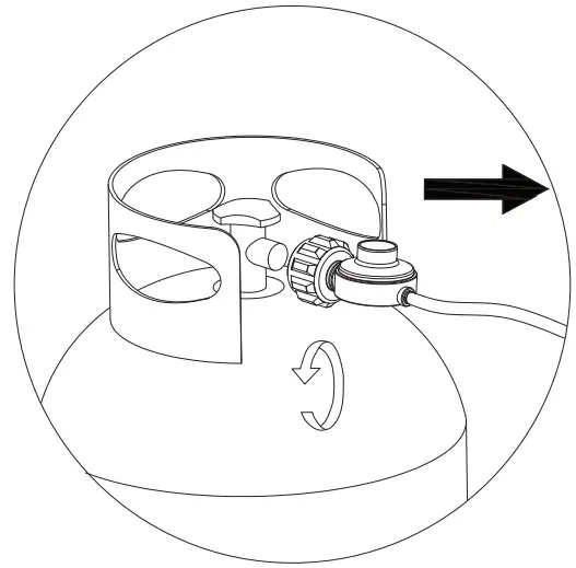 HOME DECORATORS COLLECTION FHWS80121 Kettering Wicker Round Lp Fire Pit - fig 7