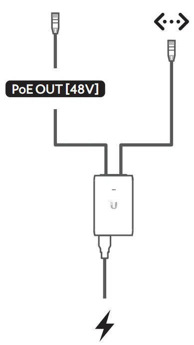 Partizan POE 48 24W POE Injector