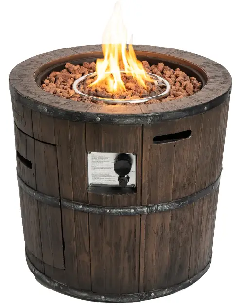 Enjoy Aj3103 Propane Fire Pit Owner's Manual