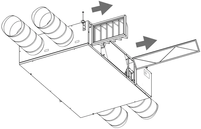 BLAUBERG Ventilation KOMFORT EC DBW 550 Heat and Energy Recovery Air Handling - Figure 8