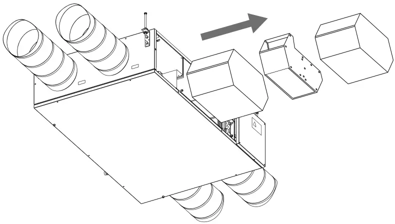 BLAUBERG Ventilation KOMFORT EC DBW 550 Heat and Energy Recovery Air Handling - Figure 9