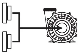 waterway 640-215x V 10 Inch Ultra Retro Vinyl Suction Outlet Sumpless - fig 1