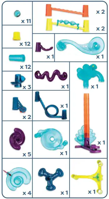 B toys BX1581 Marble Palooza Deluxe - Product Overview 14