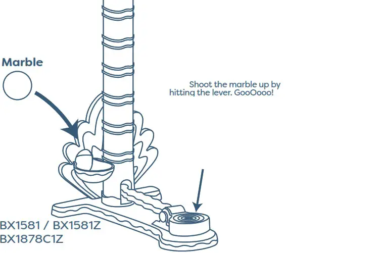 B toys BX1581 Marble Palooza Deluxe - Product Overview 16
