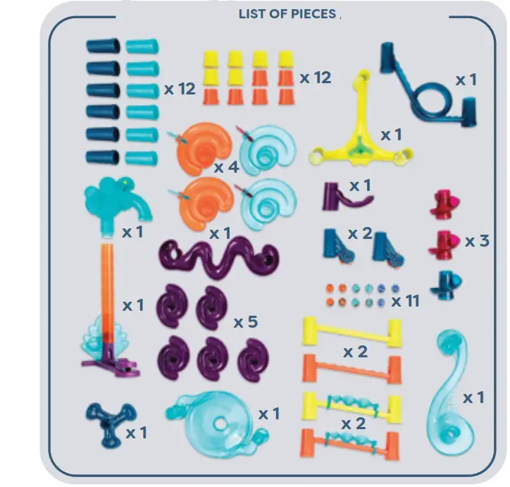 B toys BX1581 Marble Palooza Deluxe - Product Overview 2
