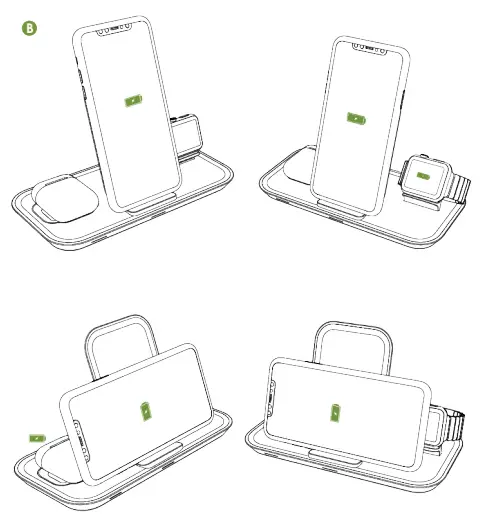 mophie 840056124561 3-in-1 Wireless - 4