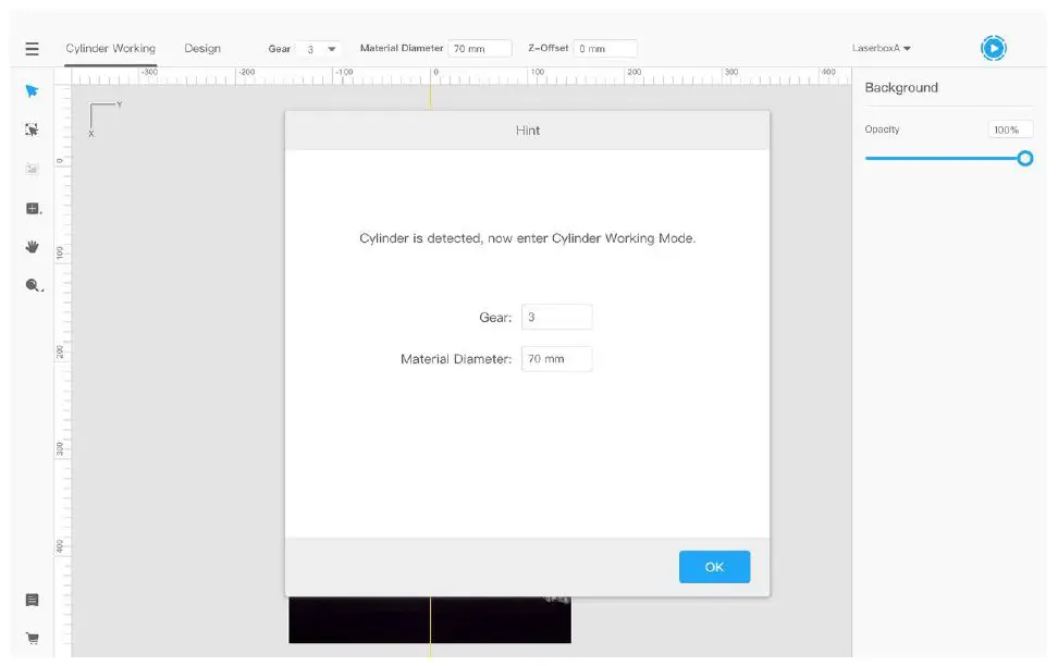 Makeblock-Xtool-Laser-Box-Desktop-40W-Laser Cutter-12