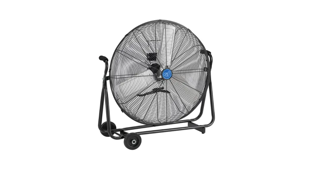 Continental Dynamics 293115 30 Inch High Velocity Tilt Floor Fan User Manual