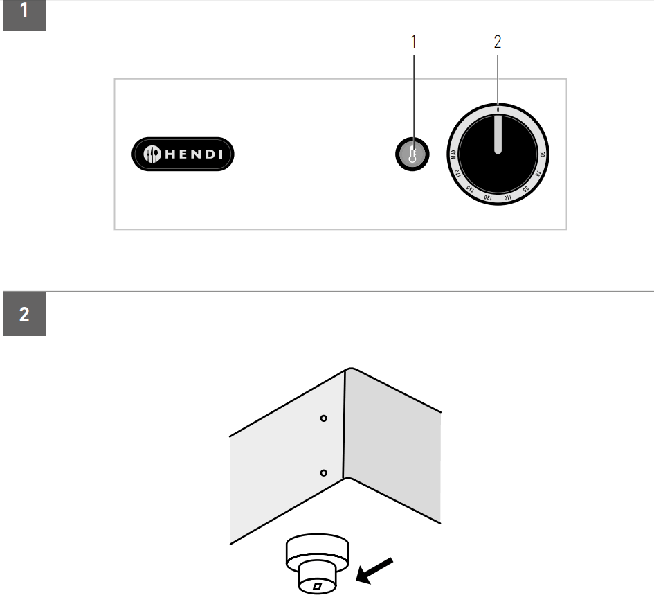 HENDI 205808 Deep Fryer - fig