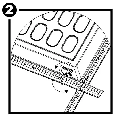 AcuityBrands CPX 2X4 40L 40K 120 NODIM CPX LED Flat Panel Light Fixture - fig 2