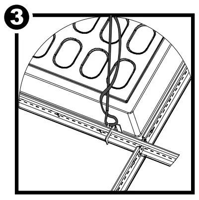 AcuityBrands CPX 2X4 40L 40K 120 NODIM CPX LED Flat Panel Light Fixture - fig 3