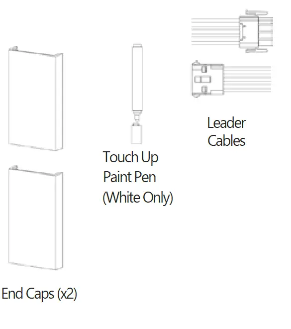 GE current Allusion Series Linear Wall Mount Luminaire 6