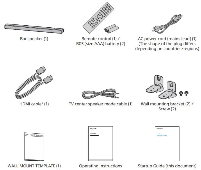 SONY HT-A7000 Sound Bar -