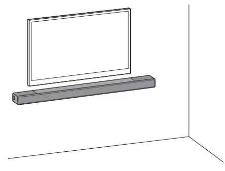 SONY HT-A7000 Sound Bar - Mounting on a wall